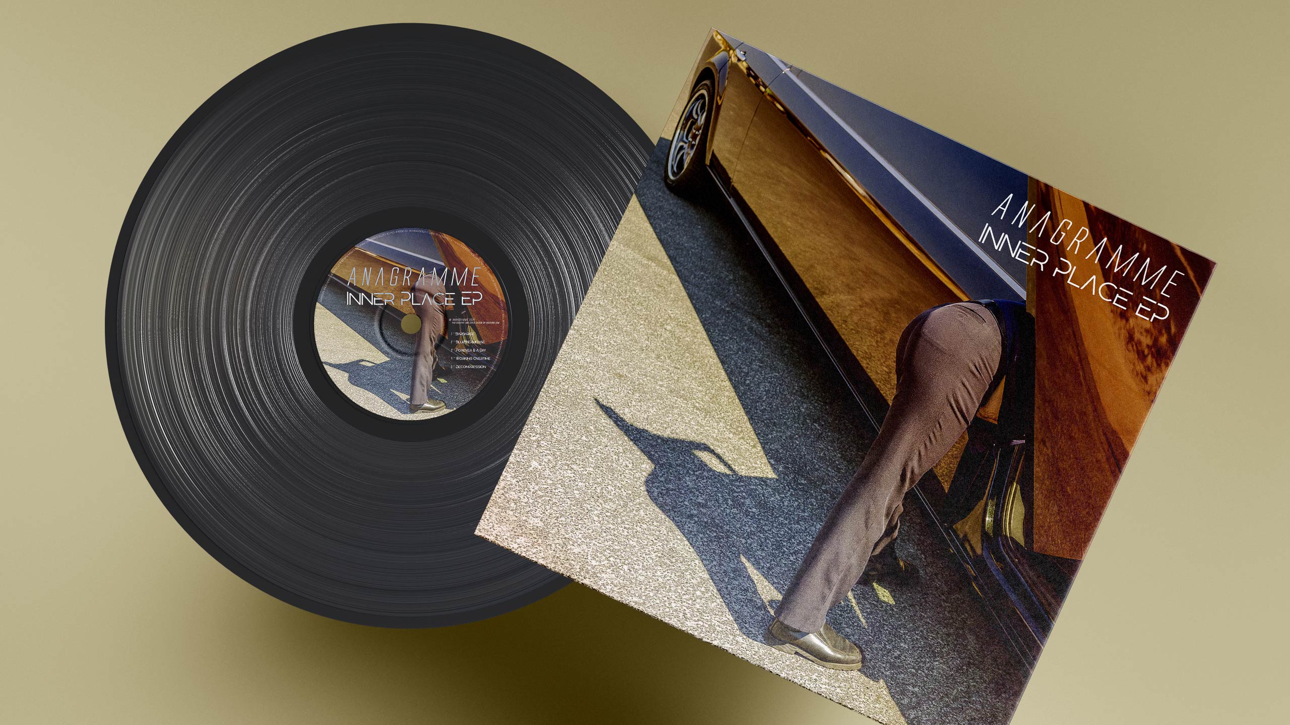 Cover of the new Anagramme EP